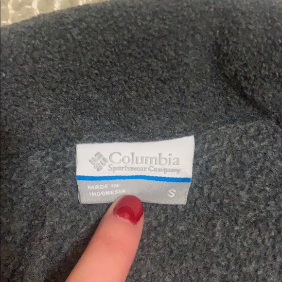 Columbia Fleece Zip Up Jacket - Picture 3 of 5